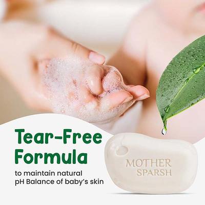 Mother Sparsh Plant Powered Natural Baby Soap 100 x 2Gm - Baby Soap