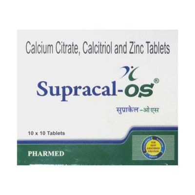 Supracal OS Tablet 10'S - Osteoporosis-Age