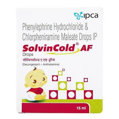 Solvin Cold AF Drops 15ml - Cough And Cold-Cou