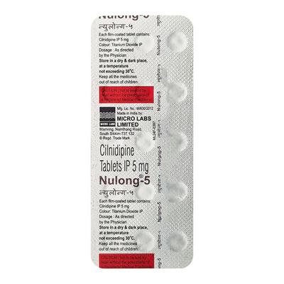 NULONG 5 Tablet 15's - Hypertension-Cal