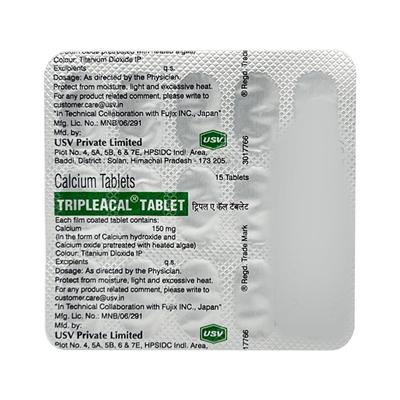 TRIPLE A CAL Tablet 15's - Supplements-Cal