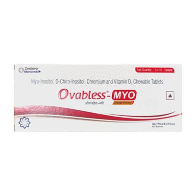 Ovabless Myo Orange Flavour Chewable Tablet 10'S - Supplements-Vam