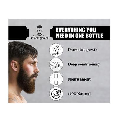 Urban Gabru Beard Oil - Menthol Fresh with Orange Extract 30 ml - Beard Oil
