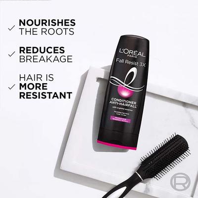 L'Oreal Paris Fall Resist 3X Anti-Hairfall Conditioner 192.5 Ml - Conditioners
