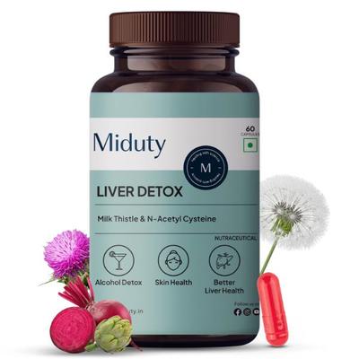 Miduty Liver Detox Capsule 60's - Vital Health