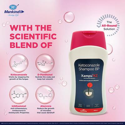XAMPU KZ Shampoo 100ml - Dandruff-TAA