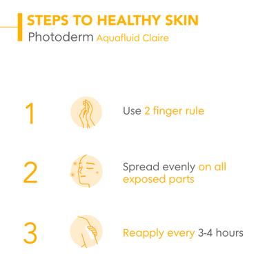 Bioderma Photoderm Fluide Max SPF 100 PA++++ Tinted Sunscreen for Sensitive Skin, In Vivo Tested 40 ml - Face Sunscreen