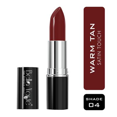 Bella Voste Sheer Creme Lust Lipstick Warm Tan 04 4.2 Gm - Lipsticks