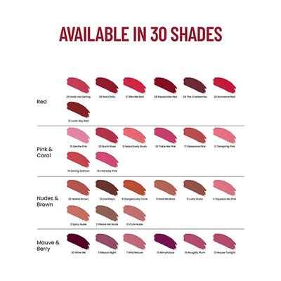Swiss Beauty Hold Me Matte Liquid Lipstick (Daring Salmon) 4.5 ml - Liquid Lipsticks