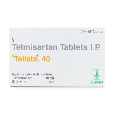 Telista 40mg Tablet 15'S - Hypertension-Ang