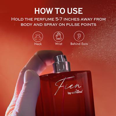 Mcaffeine Fien Slow Kiss Perfume For Men- Aromatic Fresh EDP, 12 Hrs Longlasting For All Occasion 100 ml - Men Perfumes (Edt/Edp)