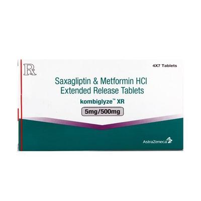 Kombiglyze XR 5/500mg Tablet 7'S - Diabetes-Ant