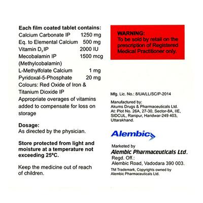 OSTEOFIT HD Tablet 15's - Supplements-Vam