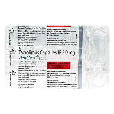 Pangraf 2mg Capsule 10'S - Auto Immune Disease-Imm