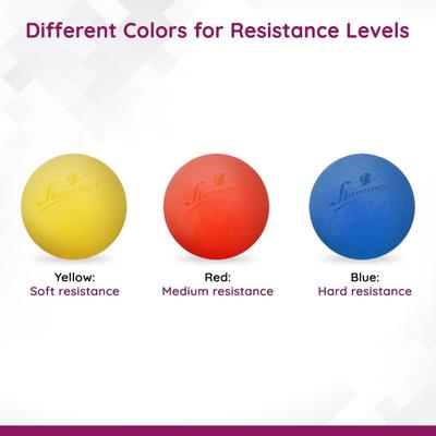 Flamingo Gel Excercise Ball - Red (OC - 2138) (M) - Abdomen/Neck/Arm/Elbow Supports