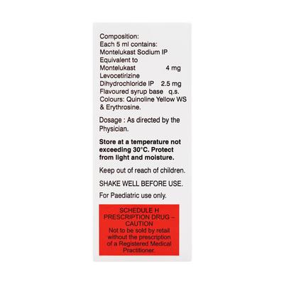 Montina L Syrup 30ml - Allergies-Ant