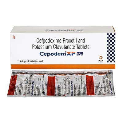 Cepodem XP 325mg Tablet 10'S - Bacterial Infections-Cep