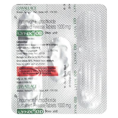 LYNX OD Tablet 5's - Bacterial Infections-OAB