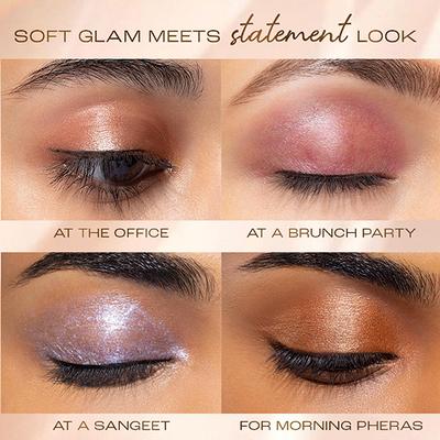 Lakme Be-jewel Satin Eye Tint One-Step Liquid Eyeshadow - 01 Quartz 4.5 ml - Eyeshadow, Bases & Primers
