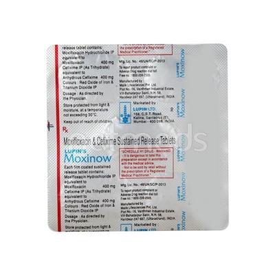 Moxinow Tablet 5'S - Bacterial Infections-Cep