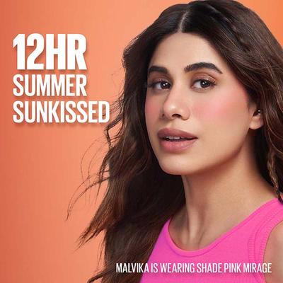 Maybelline New York Sunkisser Hazy Matte Blush, 12H longwear, Pink Mirage 48.2 gm - Blushes
