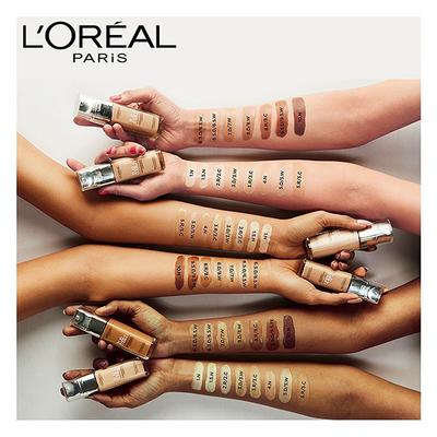 Loreal Paris True Match Super Blendable Foundation Hydrating Hyaluronic Acid Warm Undertone 6.5D 6.5W 30ml - Foundation