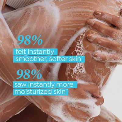 Dove 4% Refining Serum + AHA Exfoliate Away Serum Body Wash, 300 ml - Shower Gels & Body Wash