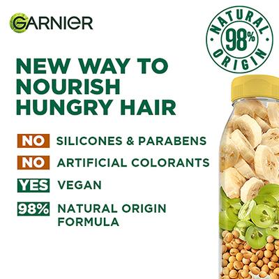 Garnier Fructis Hair Food - Nourishing Banana Shampoo For Dry Hair 350 ml - Shampoos