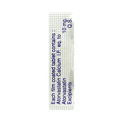 Torvason 10mg Tablet 10'S - High Cholesterol-Dys