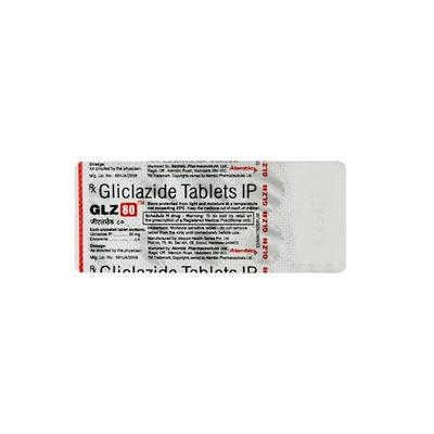 GLZ 80mg Tablet 10'S - Diabetes-Ant