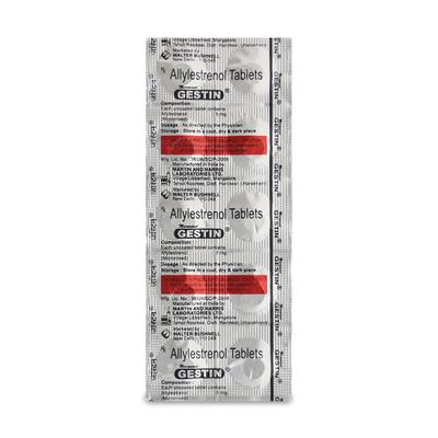 Gestin 5mg Tablet 10'S - Hormonal Therapy-Oes