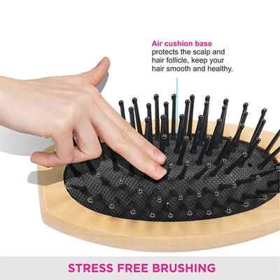 Vega Wooden Cushion Brush (E2 - Bb) - Hair Brushes