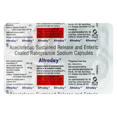 Altraday Capsule 10'S - Pain relief-Nsa