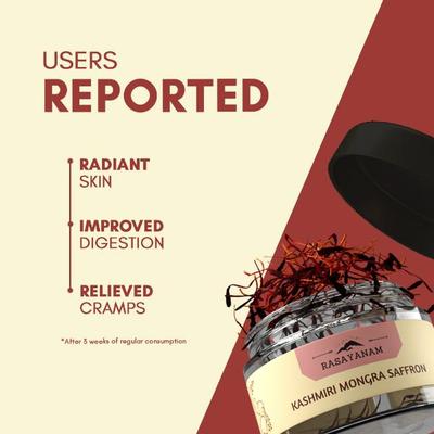 Rasayanam Kashmiri Mongra Saffron 1 g - Vital Health