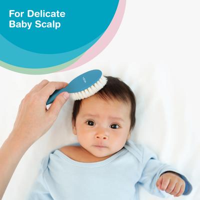 Vega Baby & Mom Comb & Brush Set Blue 1's - Baby Grooming