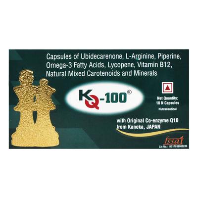 KQ 100mg Capsule 10'S - Supplements-Sup