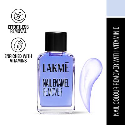 Lakme Liquid Nail ENAMEL Remover 27ml - Nail Polish Remover