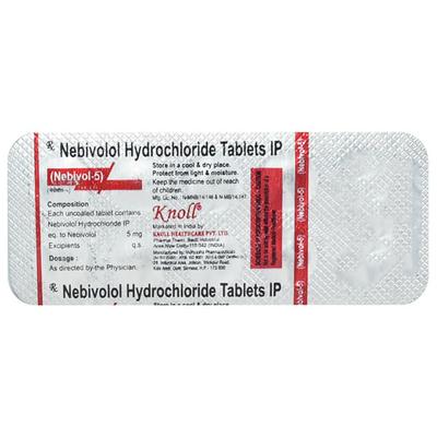 NEBIVOL 5mg Tablet 10's - Hypertension-Bet