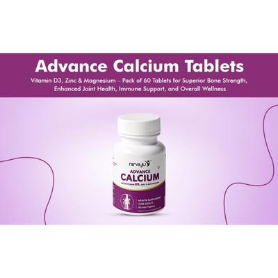 Nirviyu Advance Calcium Tablet - Adult 60's - Multi-Vitamins