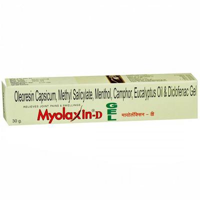 MYOLAXIN D Gel 30gm - Pain relief-Nsa