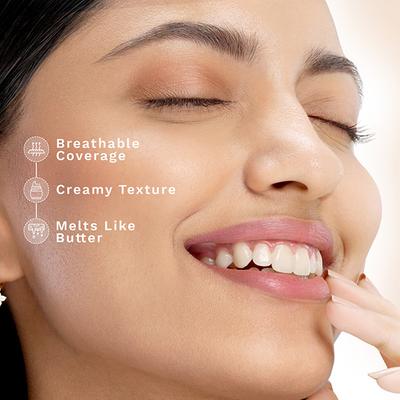 Pilgrim Light Vanilla Foundation Stick, Dream Matte, Lightweight, Full Coverage with Vitamin C 10 gm - Foundation