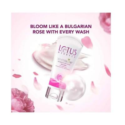 Lotus Herbals Whiteglow Advanced Pink Glow Exfoliator 100 Gm - Scrubs & Exfoliants