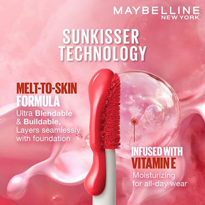 Maybelline New York Sunkisser Hazy Matte Blush, 12H longwear, Berry Brunch 48.2 gm - Blushes