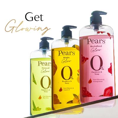 Pears 98% Pure Glycerin Revitalized Glow Body Wash 750 ml - Shower Gels & Body Wash