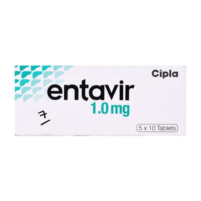 Entavir 1mg Tablet 10'S - Viral infections-Ant