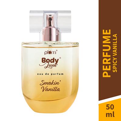 Plum BodyLovin' Smokin' Vanilla Eau De Parfum - Long Lasting Vanilla Perfume 50 ml - Women Perfumes (Edt/Edp)