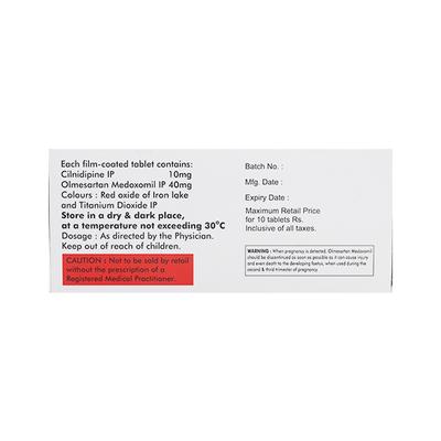 Nulong OL 40mg Tablet 10'S - Hypertension-Ana