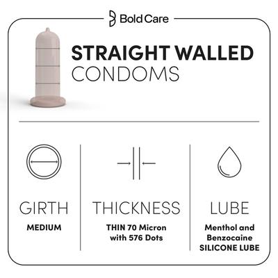 Bold Care Ecstasy Condoms 10's - Plain/Flavoured Condoms