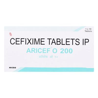 Aricef O 200mg Tablet 10'S - Bacterial Infections-Cep