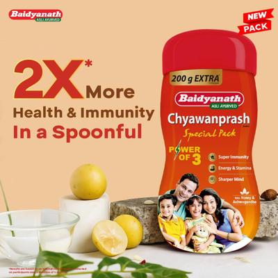 Baidyanath Chyawanprash Awleh 1 kg + 200 g Extra - Chyawanprash
